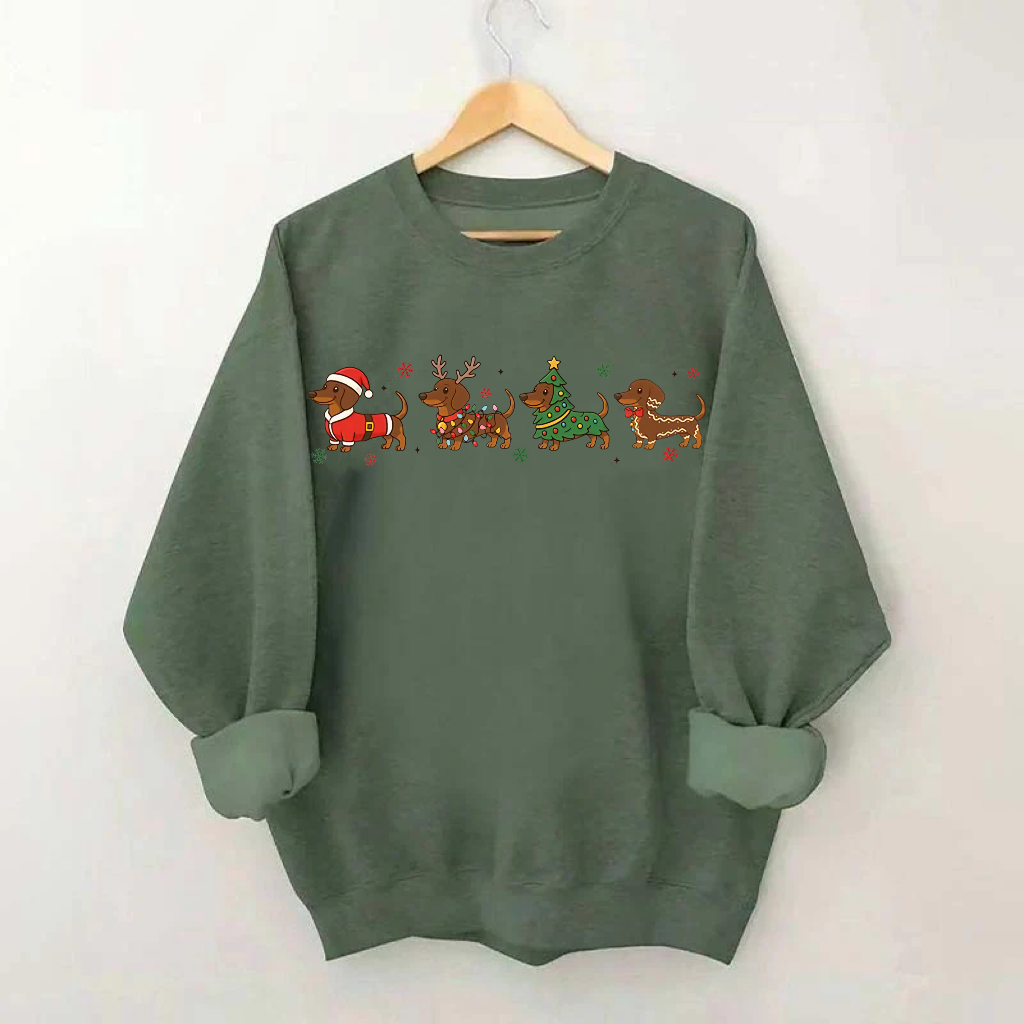Dachshund Christmas Sweatshirt
