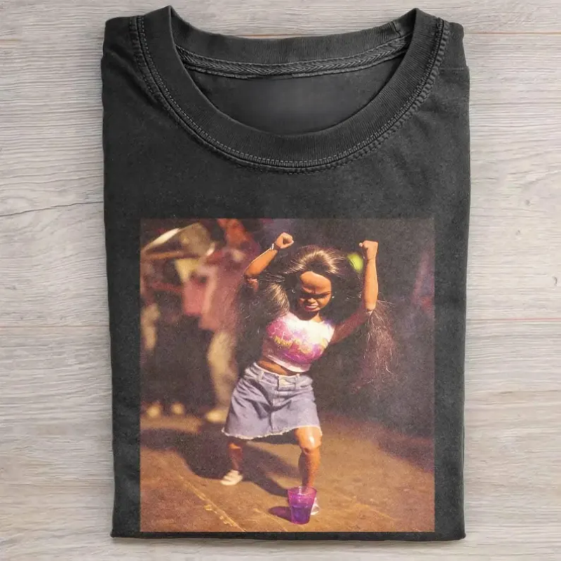 Doll Girl Dancing Party T-Shirt