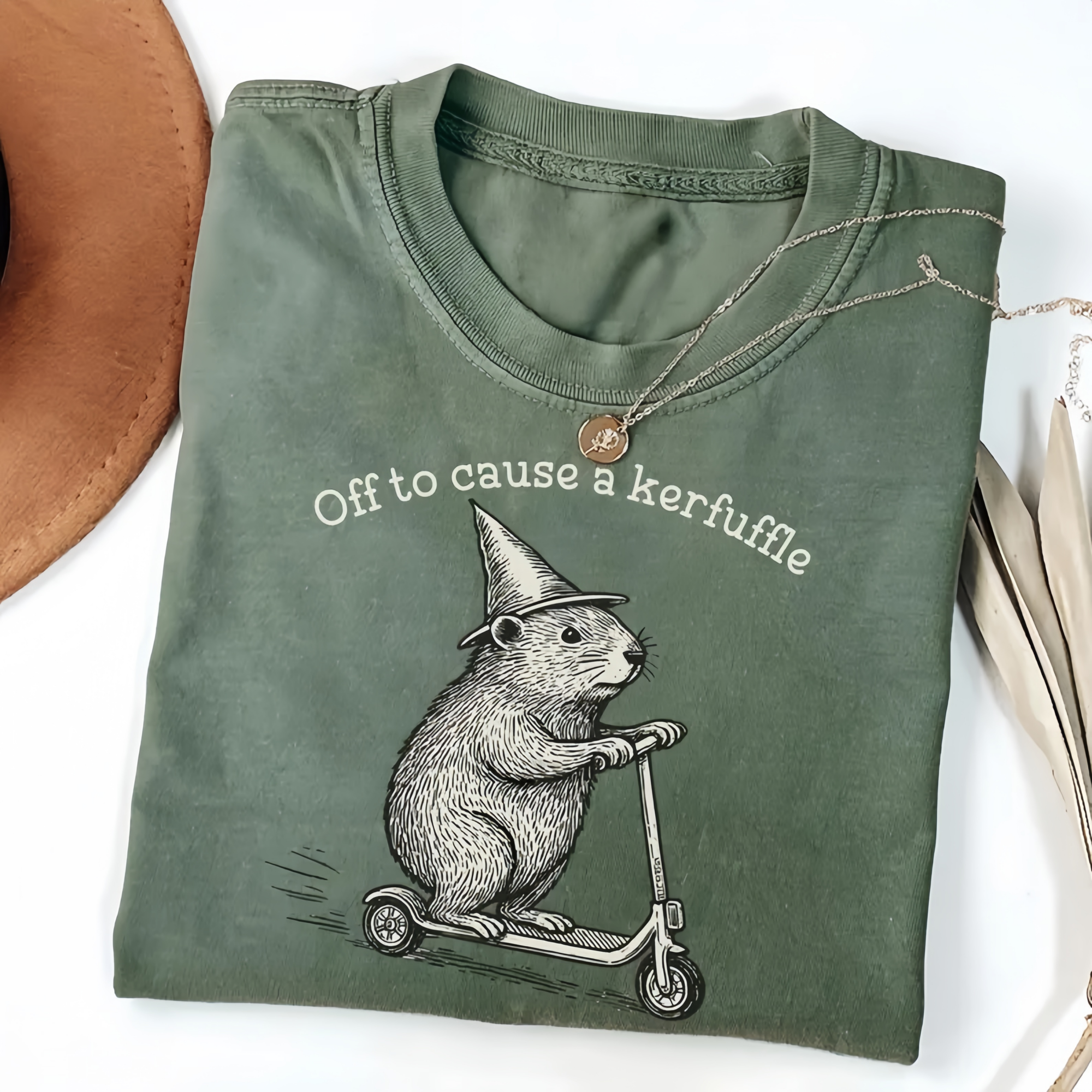 Off To Cause A Kerfuffle Comfort Colors T-shirt