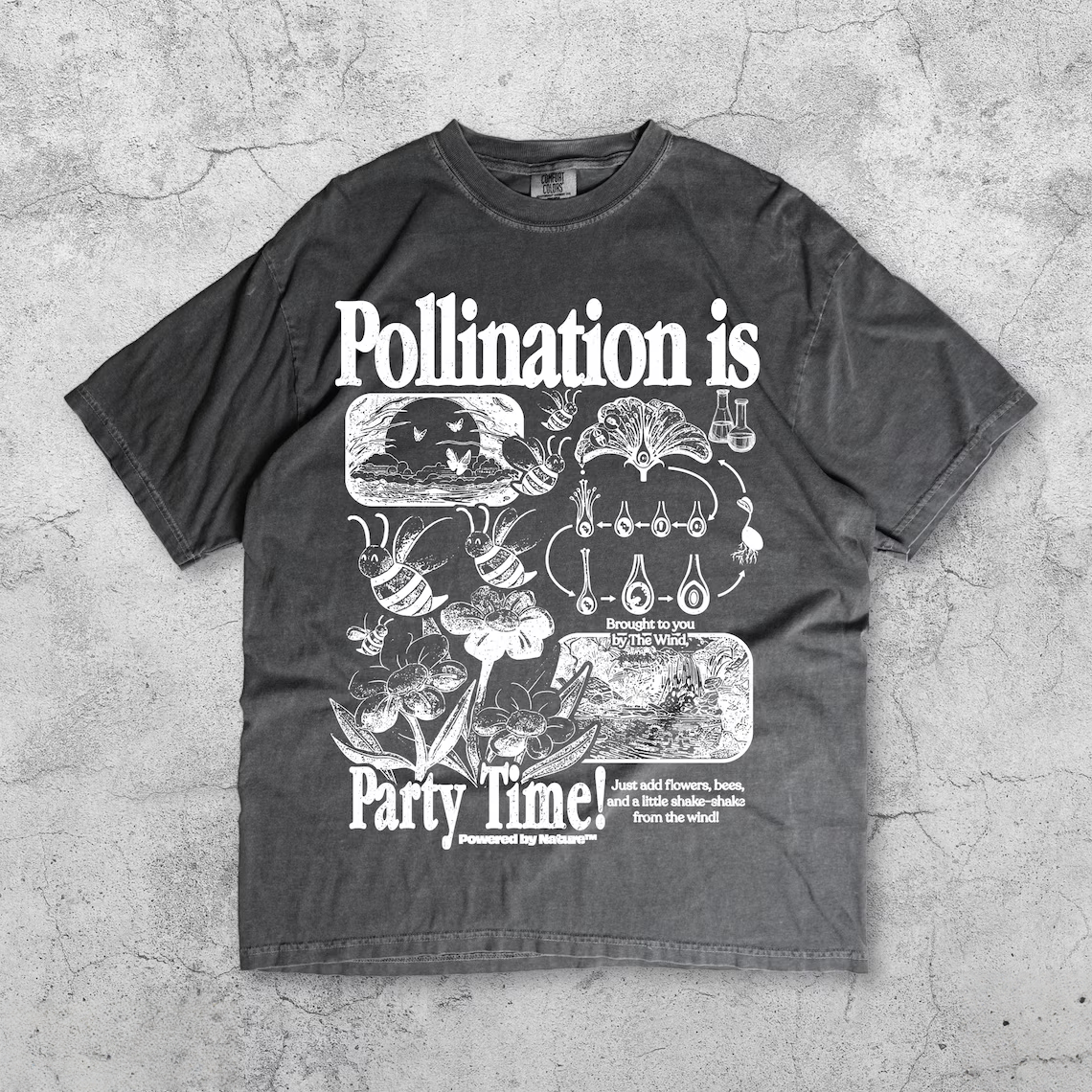 Bee Pollination Vintage T-Shirt