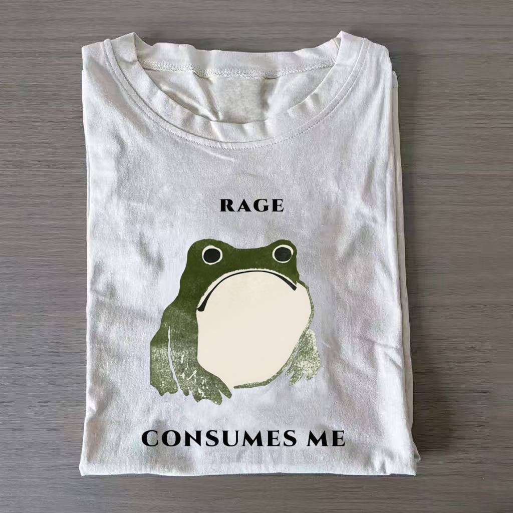 Rage Consumes Me Frog T-Shirt