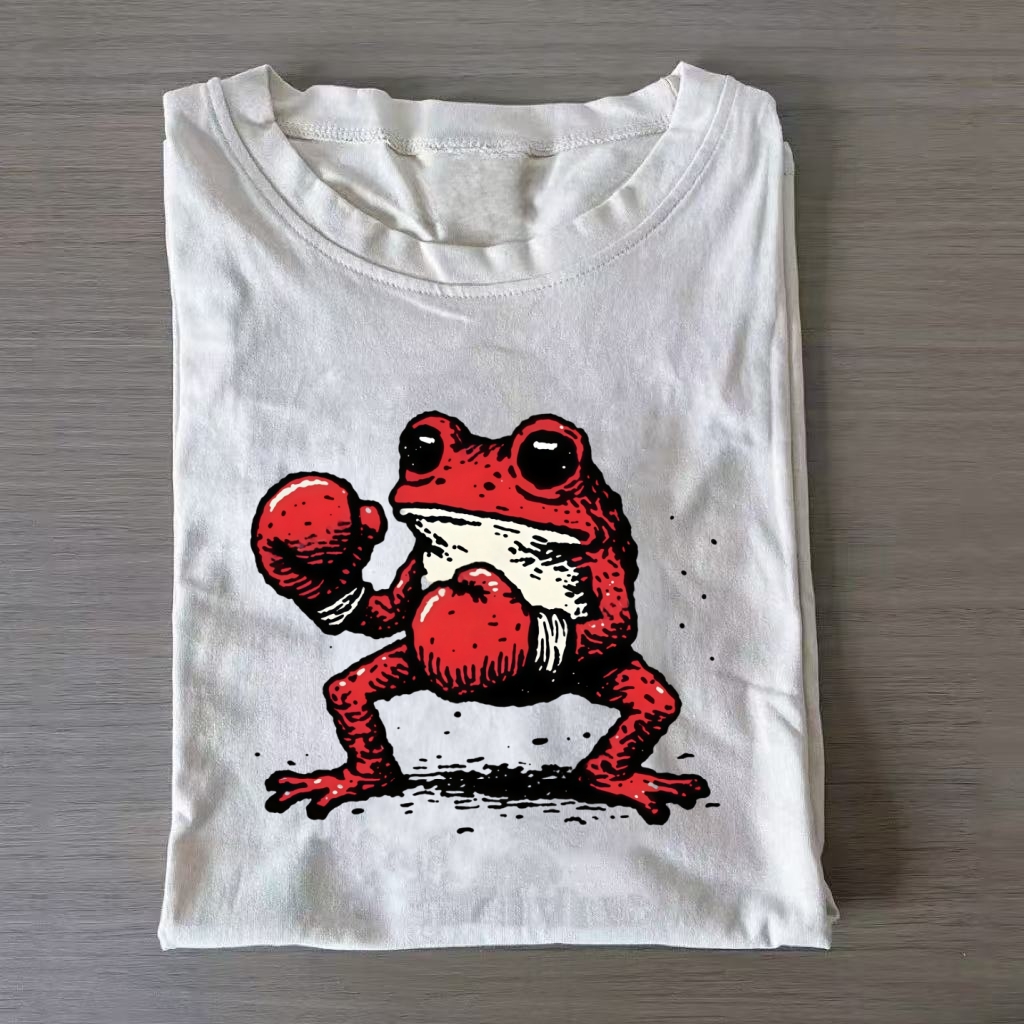 The Fighting Frog Boxer T-shirt
