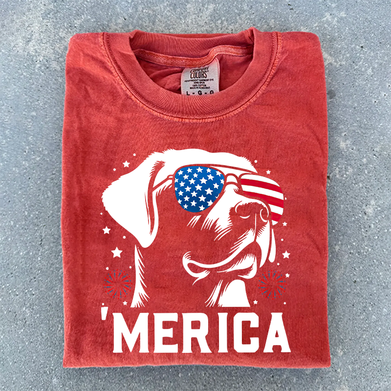 Merica Labrador Retriever T-shirt
