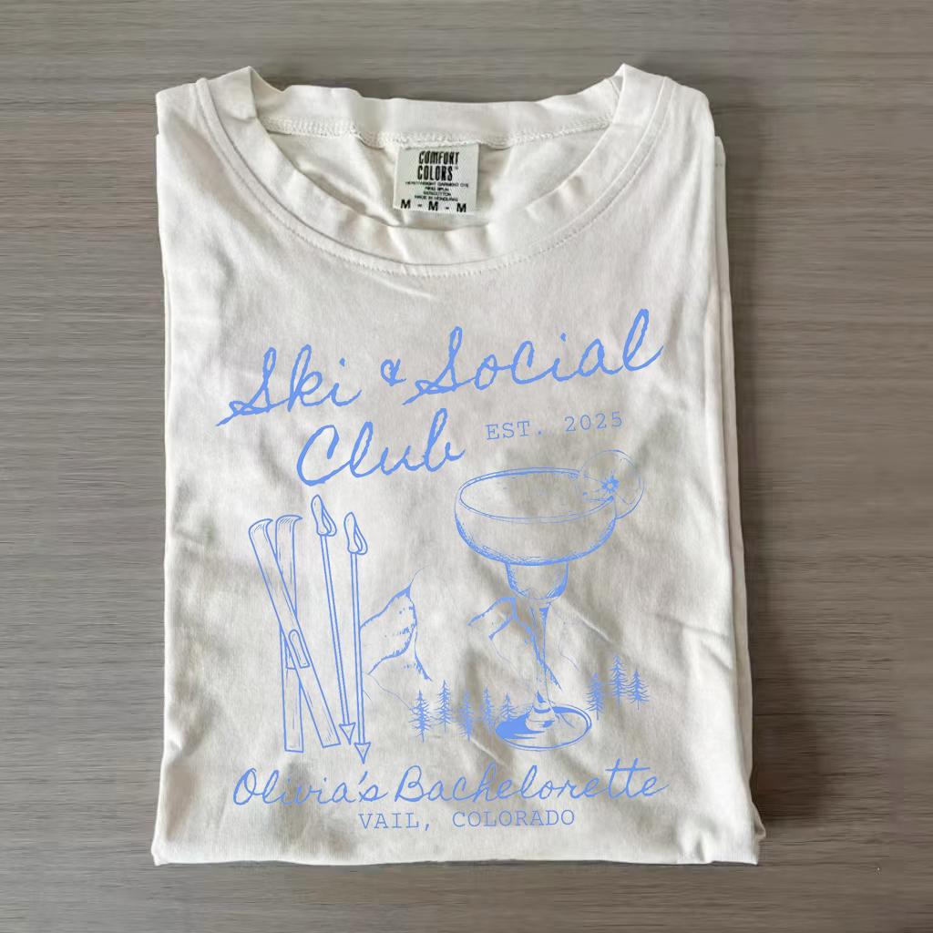 Vintage Ski Bachelor Party Sweatshirt