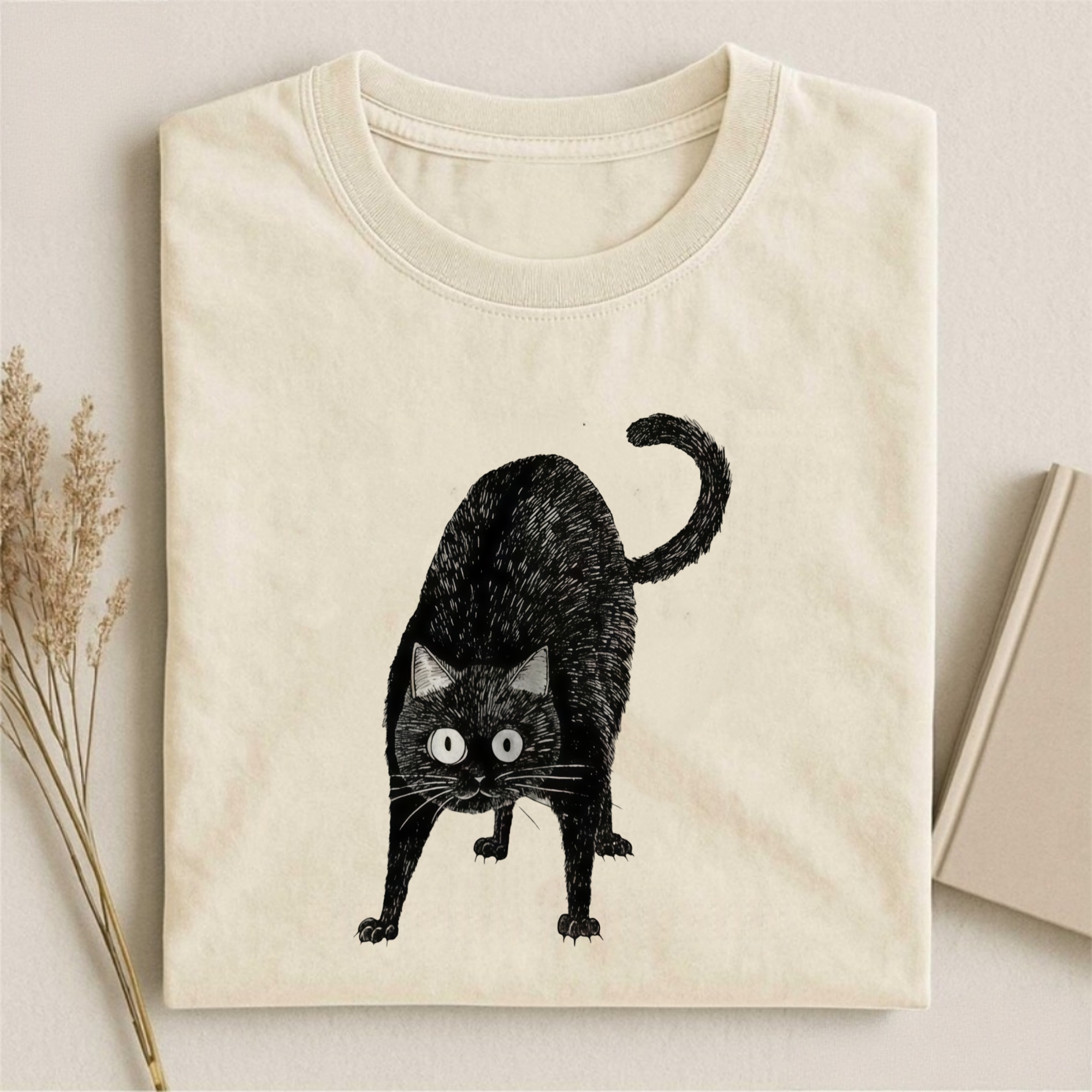 Alert Cat T-shirt