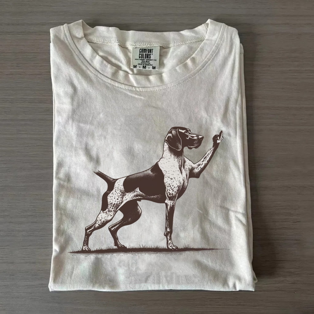 Vintage Style Hunting Dogs T-shirt