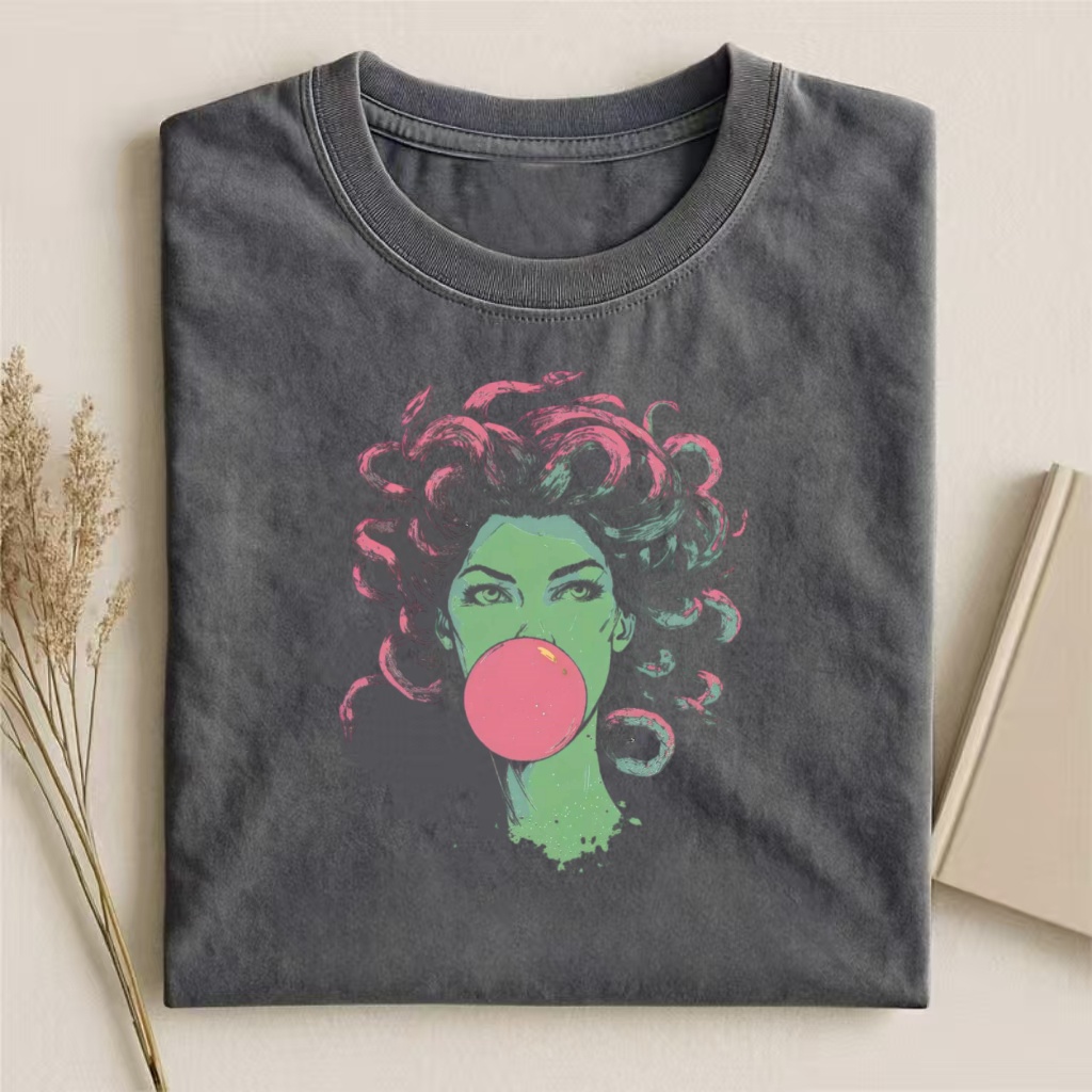  Bold Pop Art Bubble Gum T-shirt