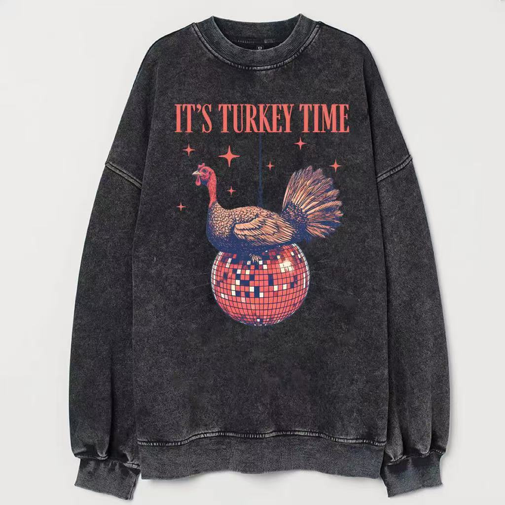 It’s Turkey Time Disco Ball T-Shirt/Sweatshirt