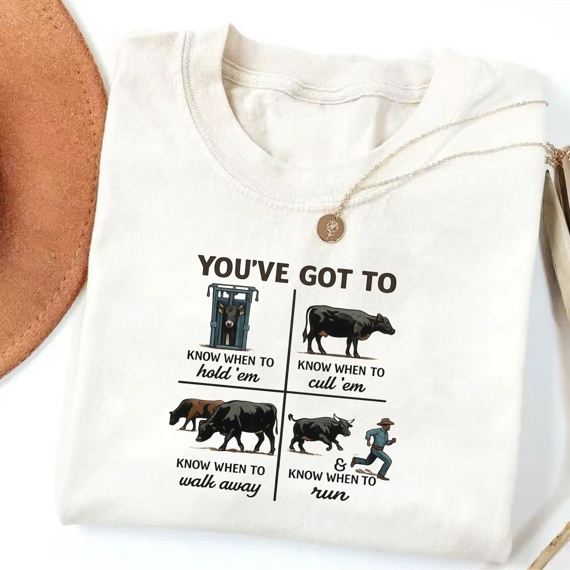 Know When to Hold 'Em T-Shirt
