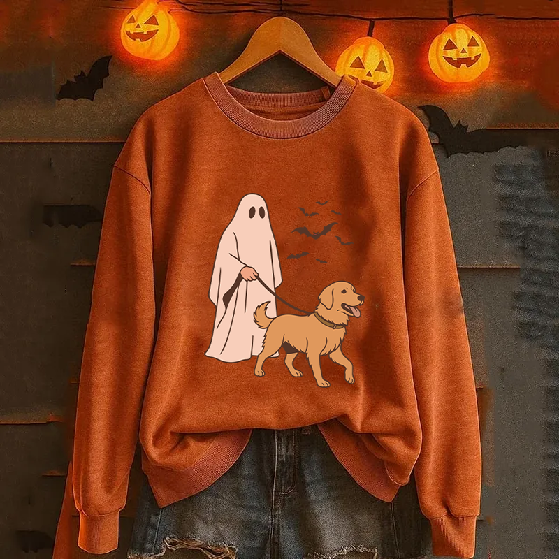 Golden Retriever Halloween Sweatshirt