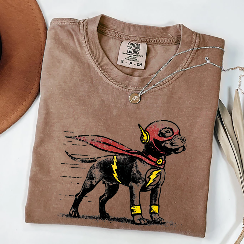 Pitbull Superhero T-shirt