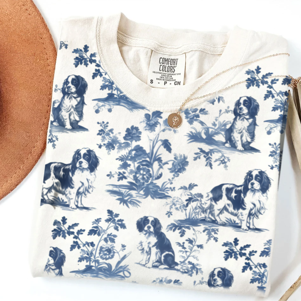 Charlie the Cavalier King Charles Spaniel Shirt