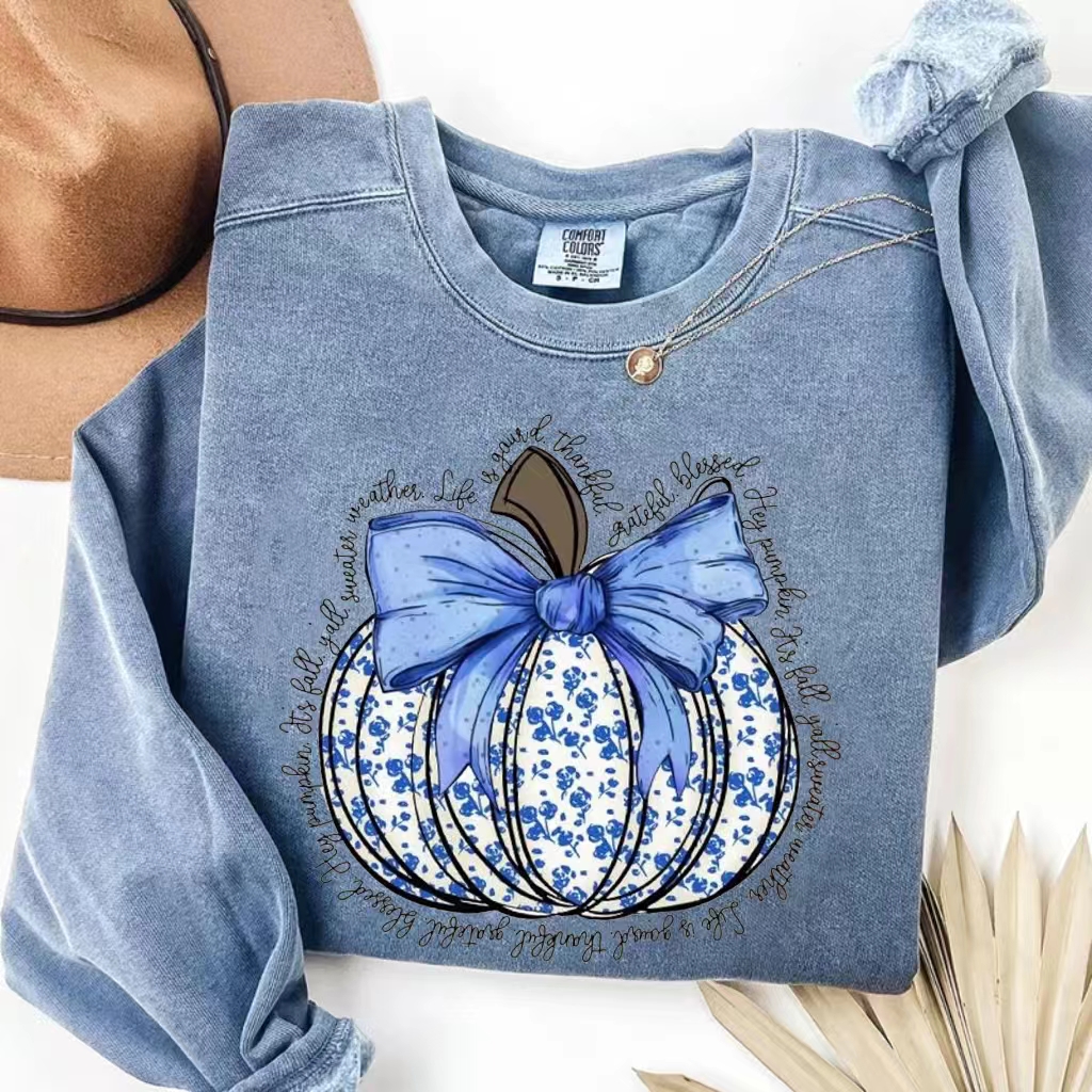Coquette Blue Pumpkin T-Shirt