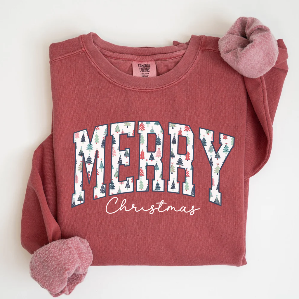 Comfort Colors Merry Christmas T-shirt