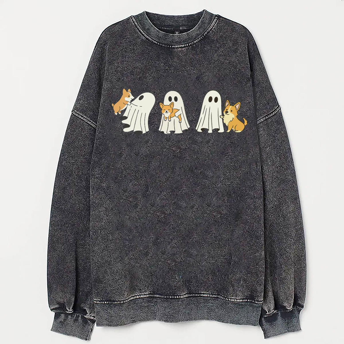 Corgi Dog Halloween Sweatshirt