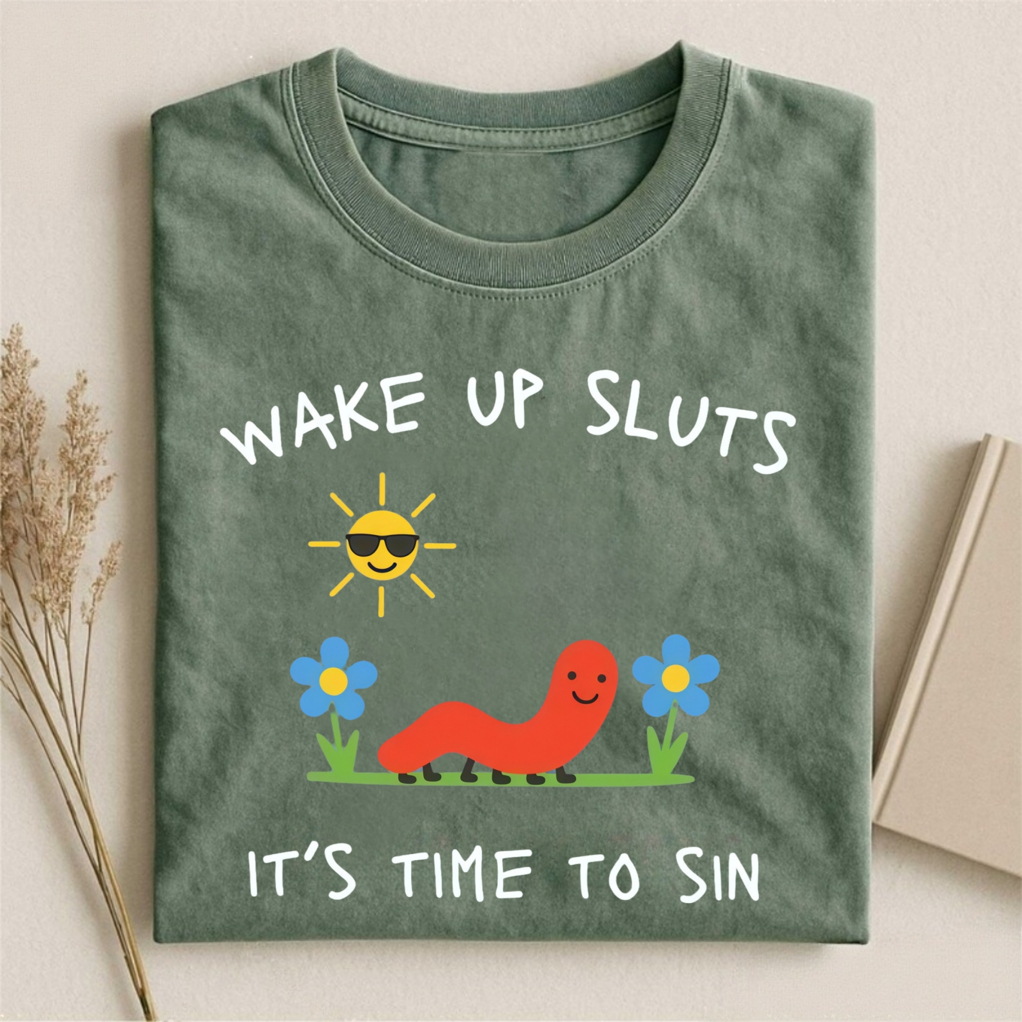 Comfort Colors Wake Up Sluts T-shirt