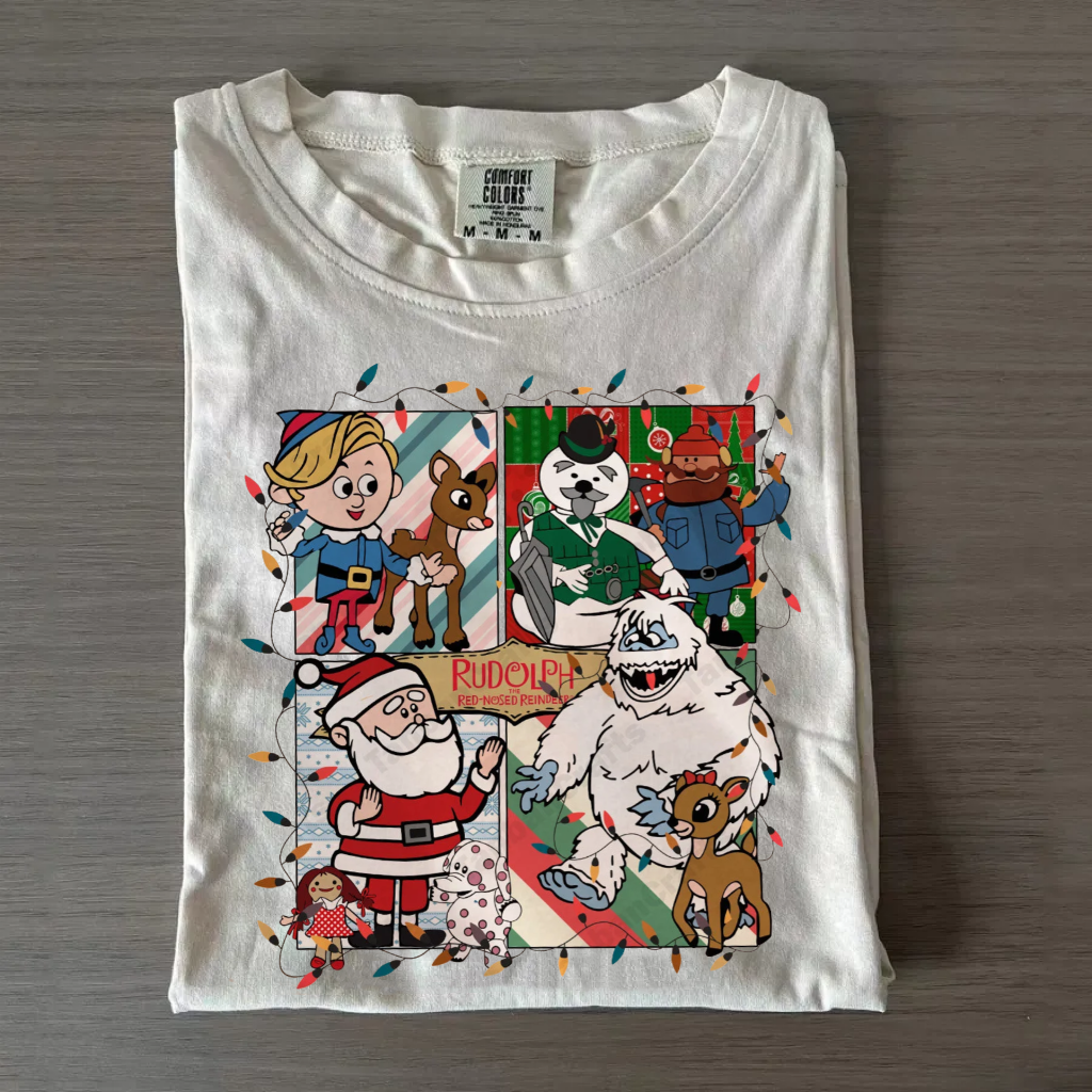 Retro Christmas Movie T-shirt