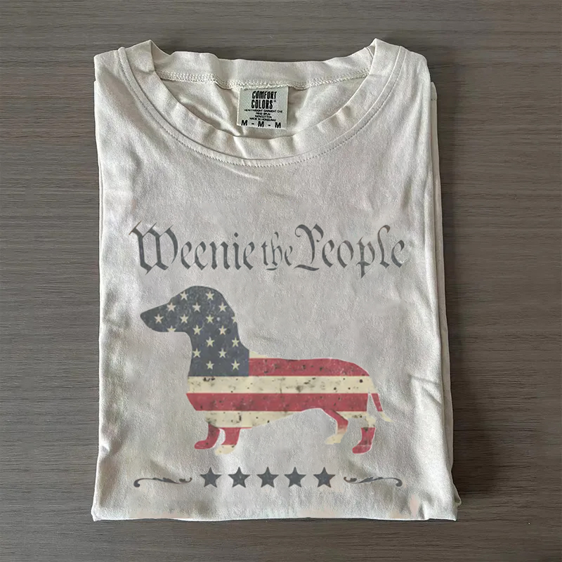 Dachshund 4th of July T-shirt
