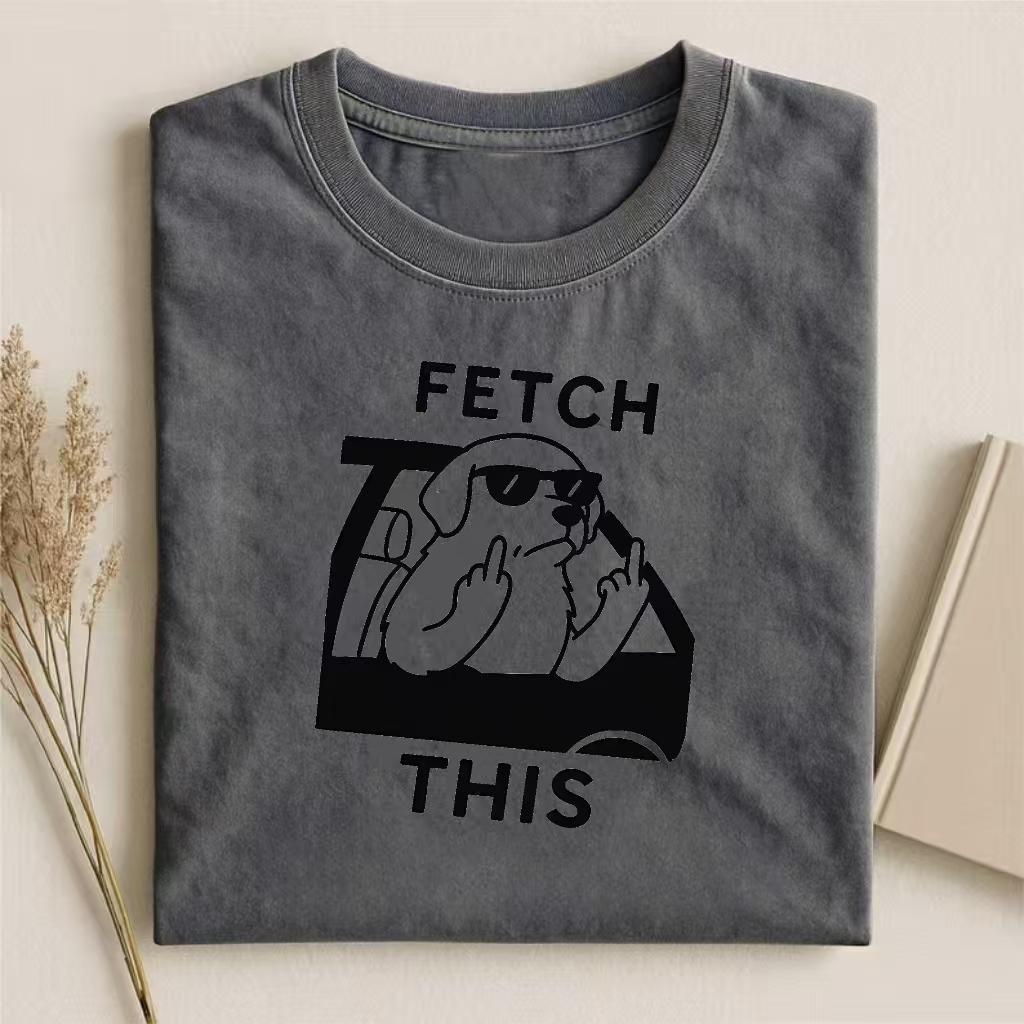 Funny Dog Fetch This T-shirt