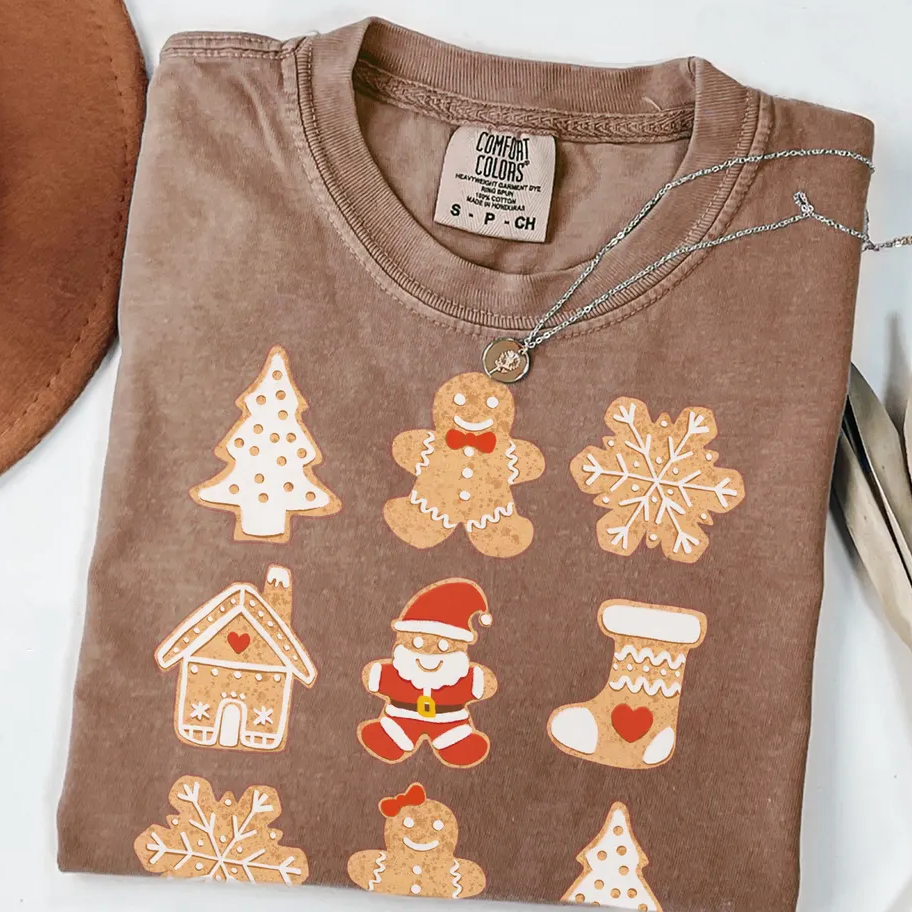 Gingerbread Cute Christmas T-shirt