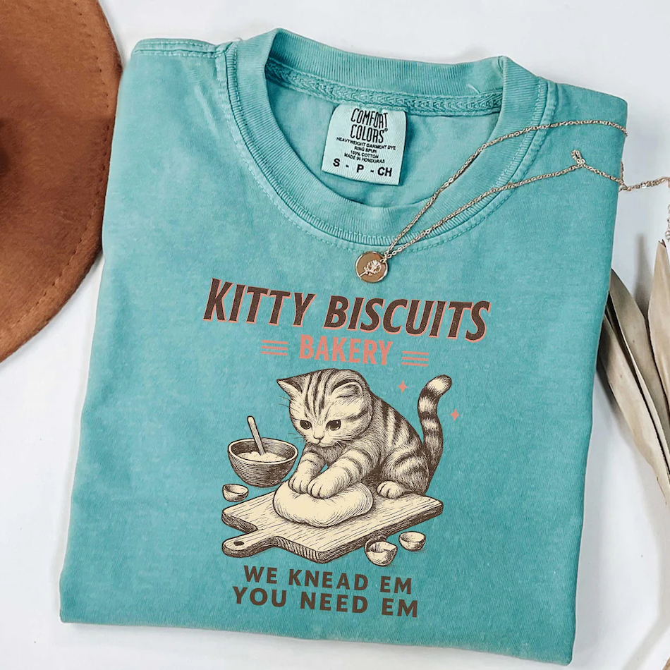 Funny Cat Biscuit Maker T-shirt