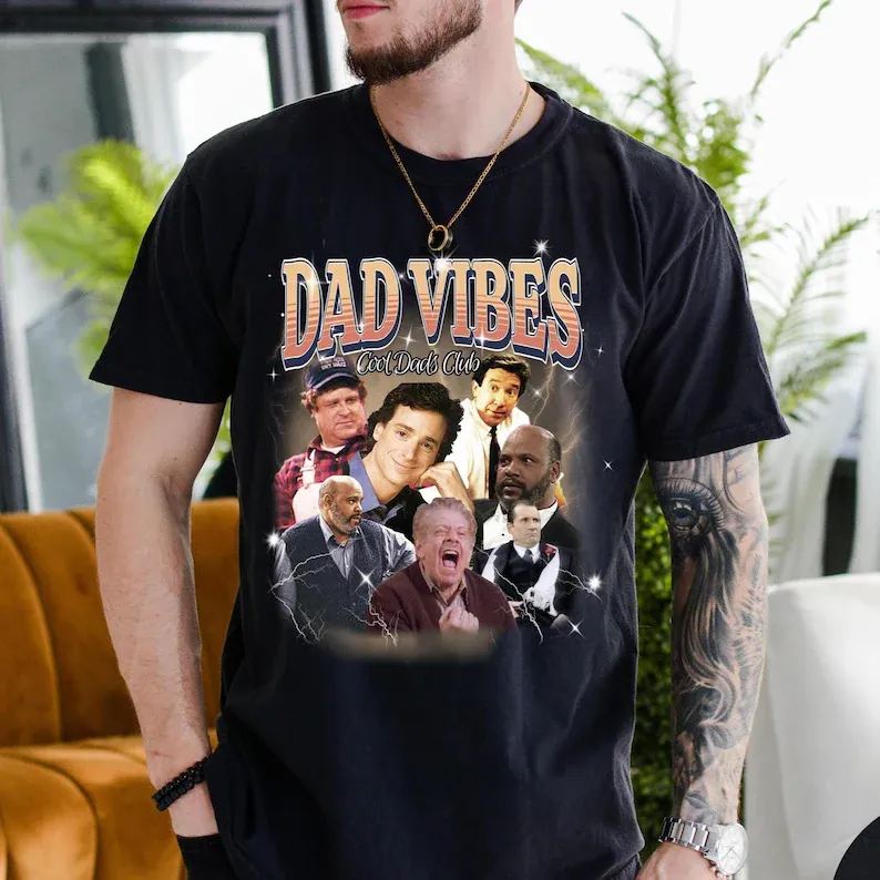 Vintage 90's Dad Vibes T-shirt