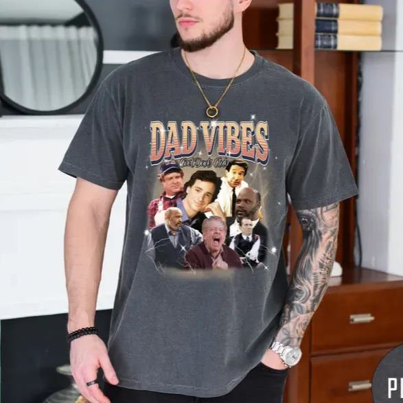 Vintage 90's Dad Vibes T-shirt