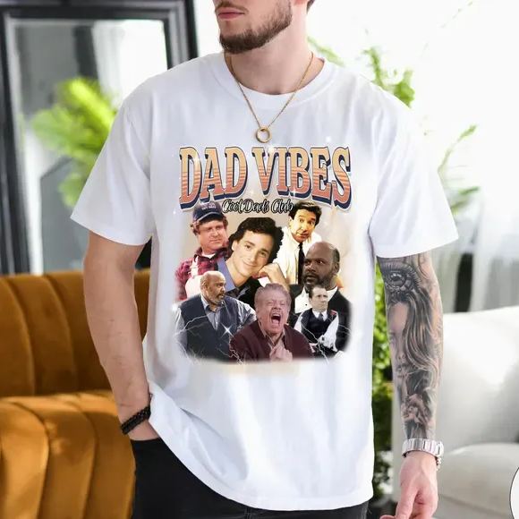 Vintage 90's Dad Vibes T-shirt