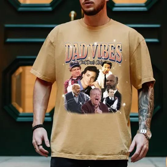 Vintage 90's Dad Vibes T-shirt