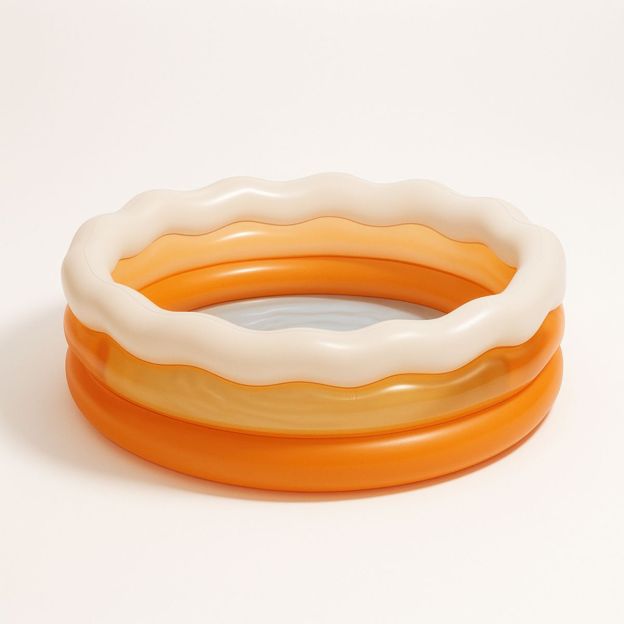 Piscine Gonflable Orange Enfant 150cm PVC