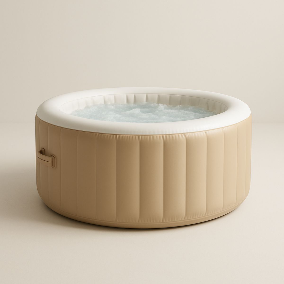 Spa gonflable rond 180cm PVC Beige 800L
