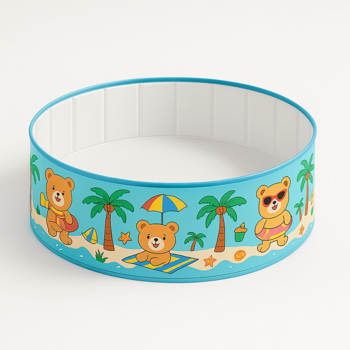 Piscine Enfant Ronde 100 cm x 30 cm Sans BPA