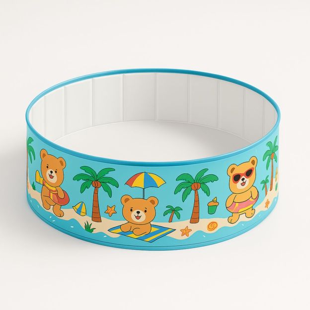 Piscine Enfant Ronde 100 cm x 30 cm Sans BPA