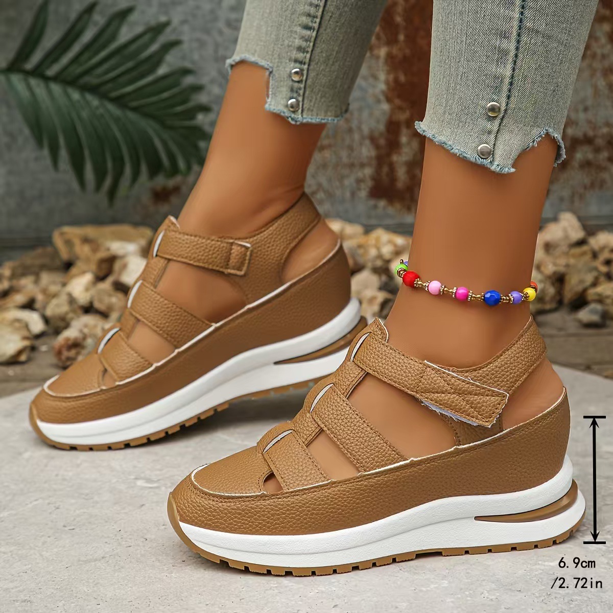 Summer Women's Height-Increasing Hollow-Out Sandals
