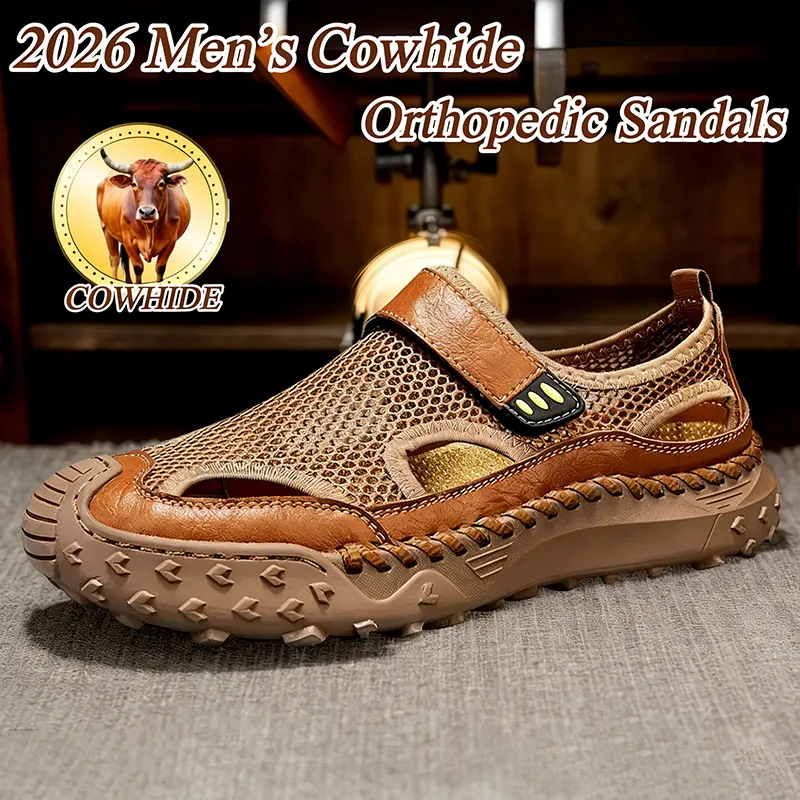 🔥Men's Outdoor Breathable Hiking Sandals – Anti-Slip & Quick-Dry