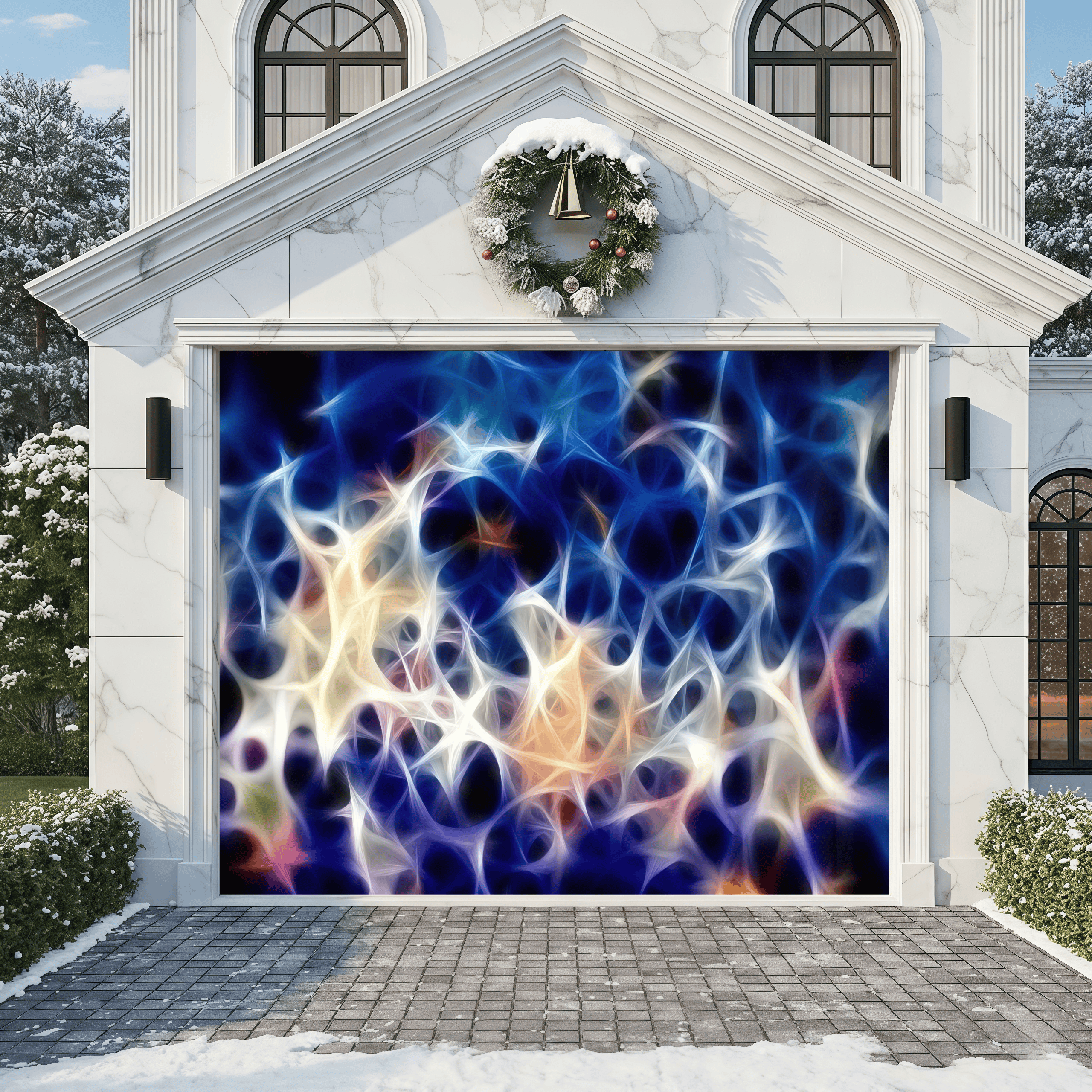 Light Weaves | Abstract Garage Door Covers