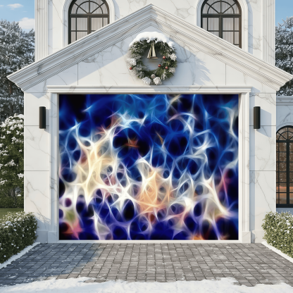 Light Weaves | Abstract Garage Door Covers