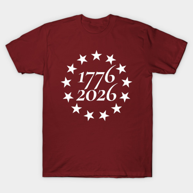 1776 2026 American Flag T-Shirt