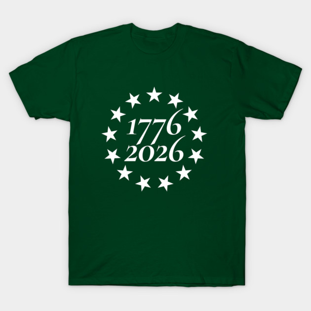 1776 2026 American Flag T-Shirt