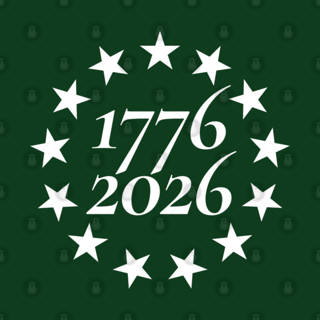 1776 2026 American Flag T-Shirt