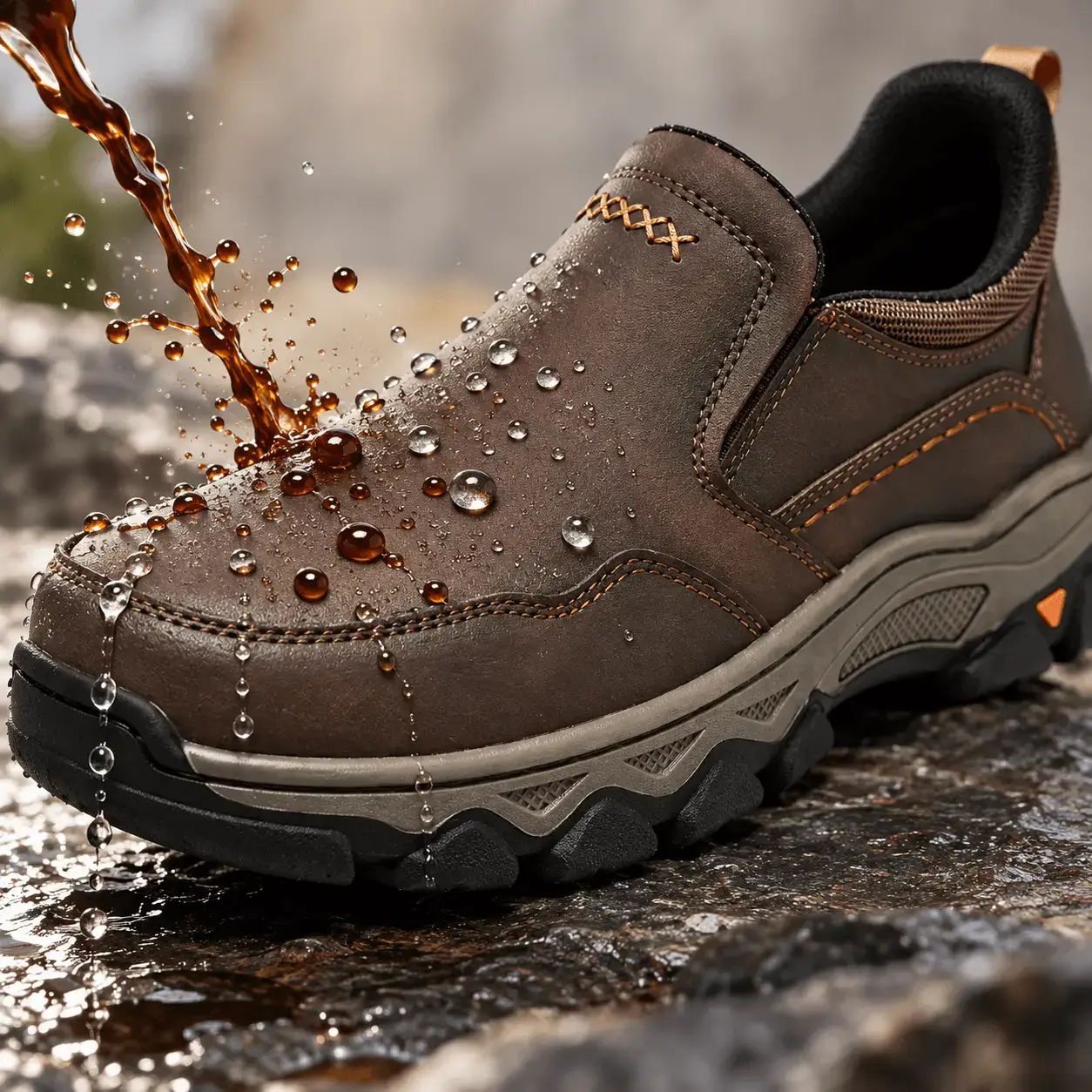 Wasserabweisendes Leder
