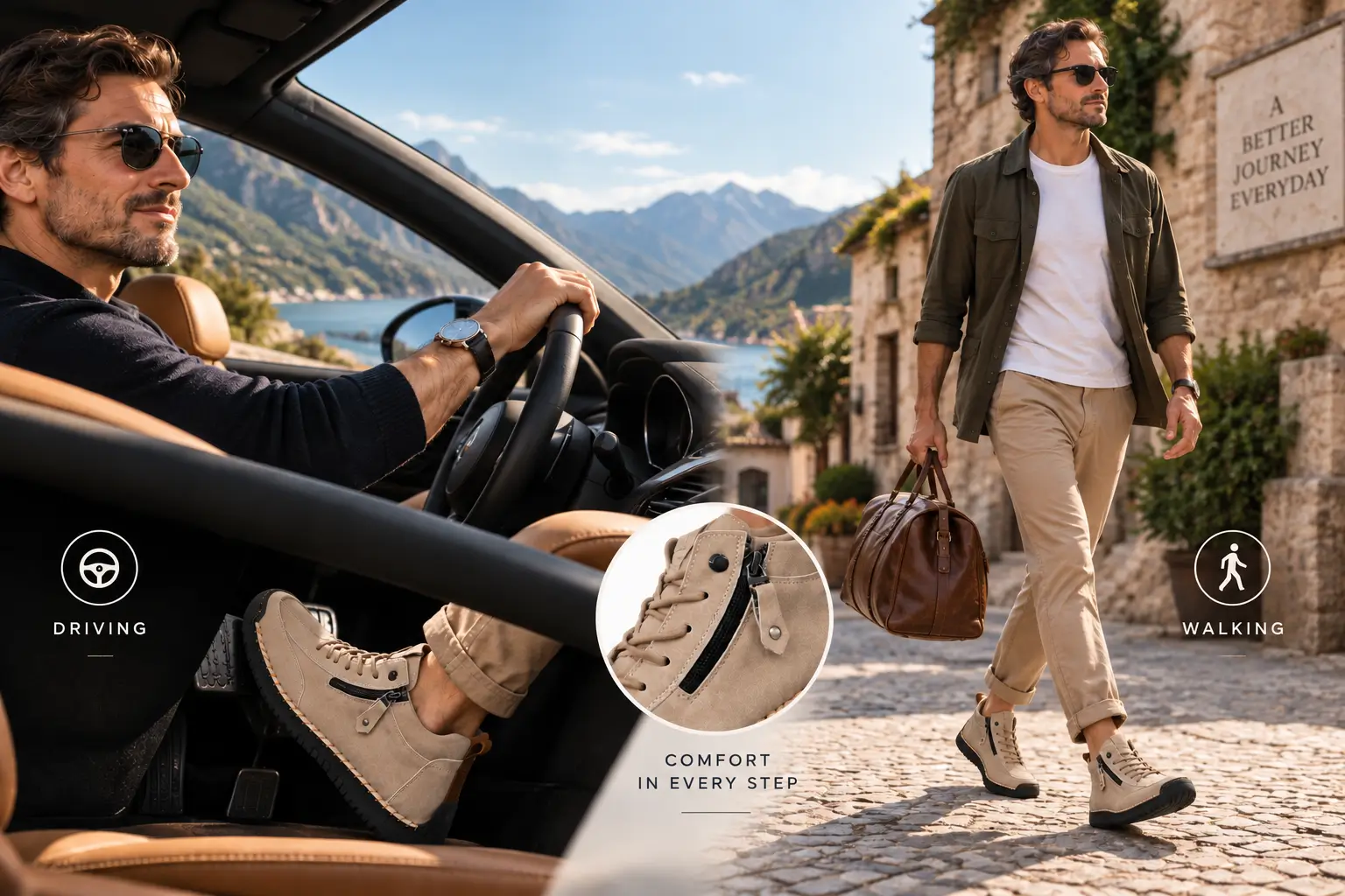 velsprung Stiefel zum Autofahren und Gehen