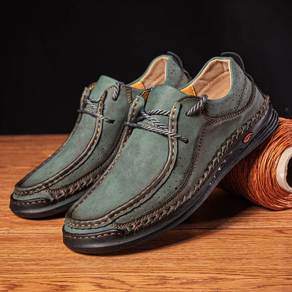 ⏰Last Day! 60% OFF  🔥Men’s Cowhide Slip-On Loafers – Handcrafted with Arch Support