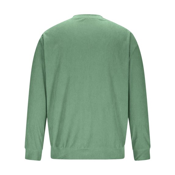 Men's Mint Green Ribbed Zip Jacket