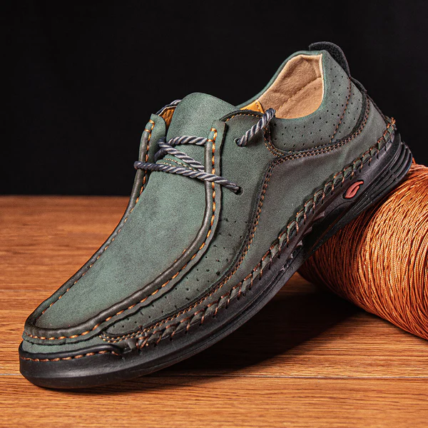 ⏰Last Day! 60% OFF  🔥Men’s Cowhide Slip-On Loafers – Handcrafted with Arch Support