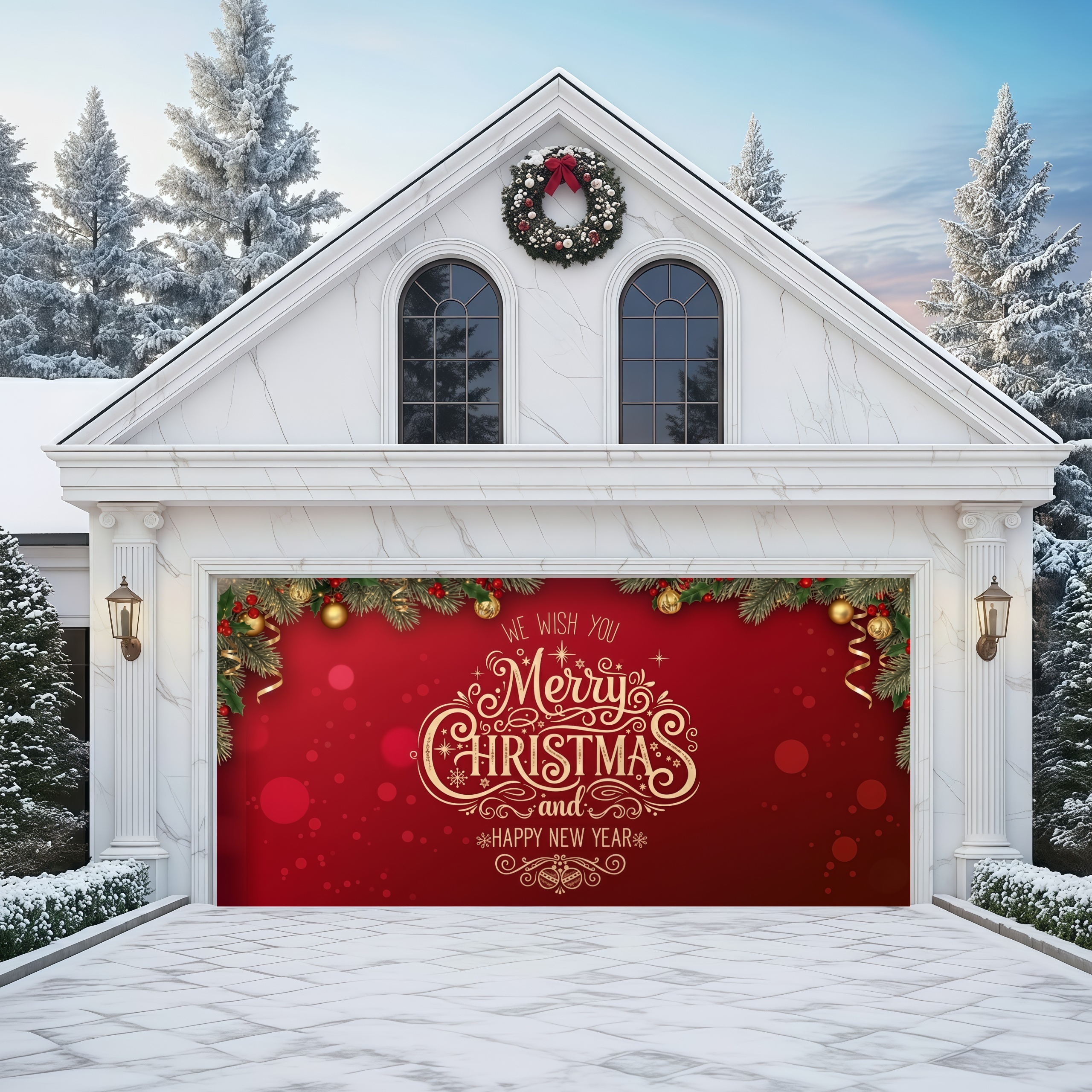 Christmas Greetings  | Christmas Garage Door Cover