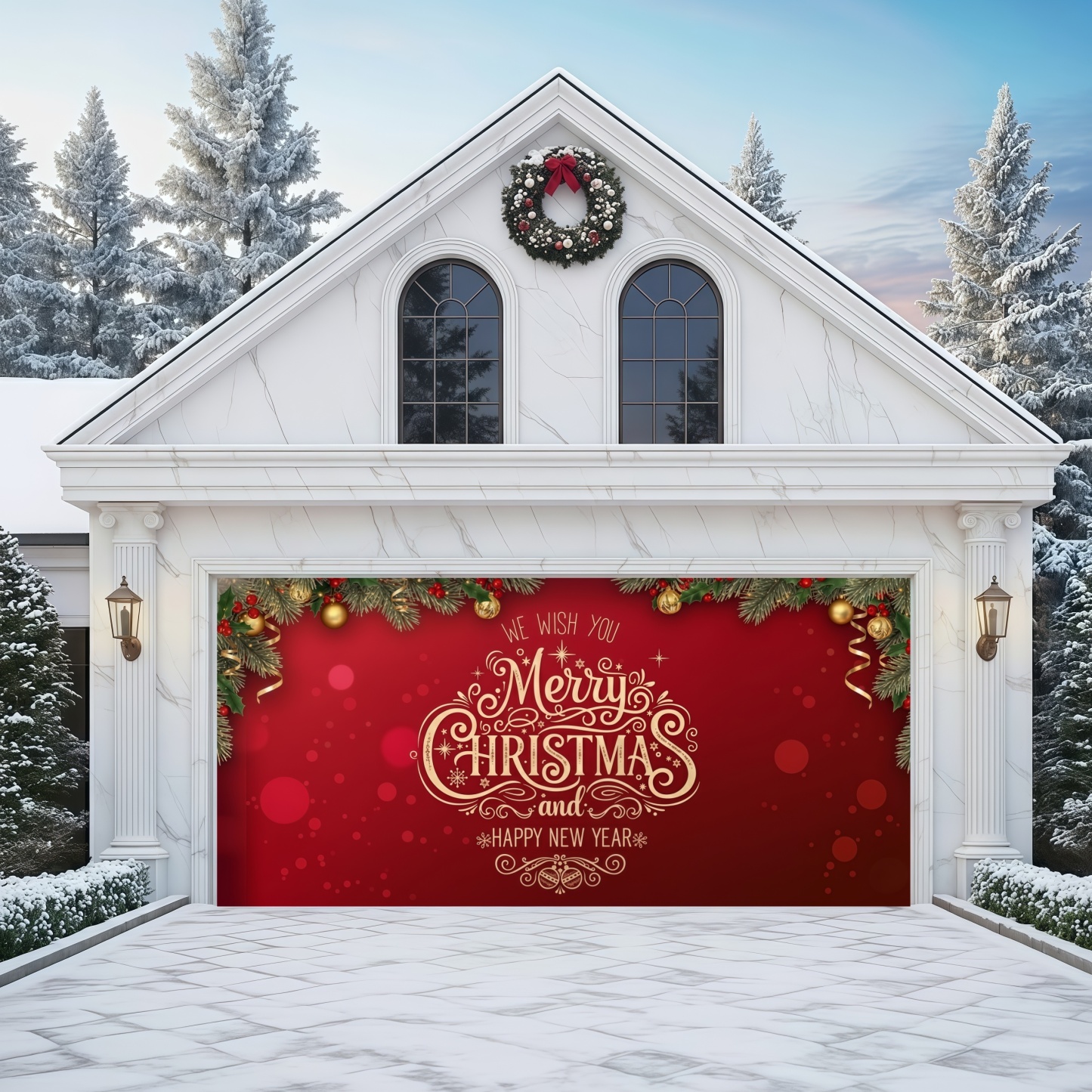 Christmas Greetings  | Christmas Garage Door Cover