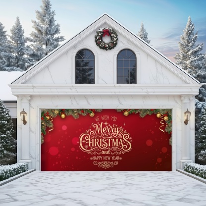 Christmas Greetings  | Christmas Garage Door Cover