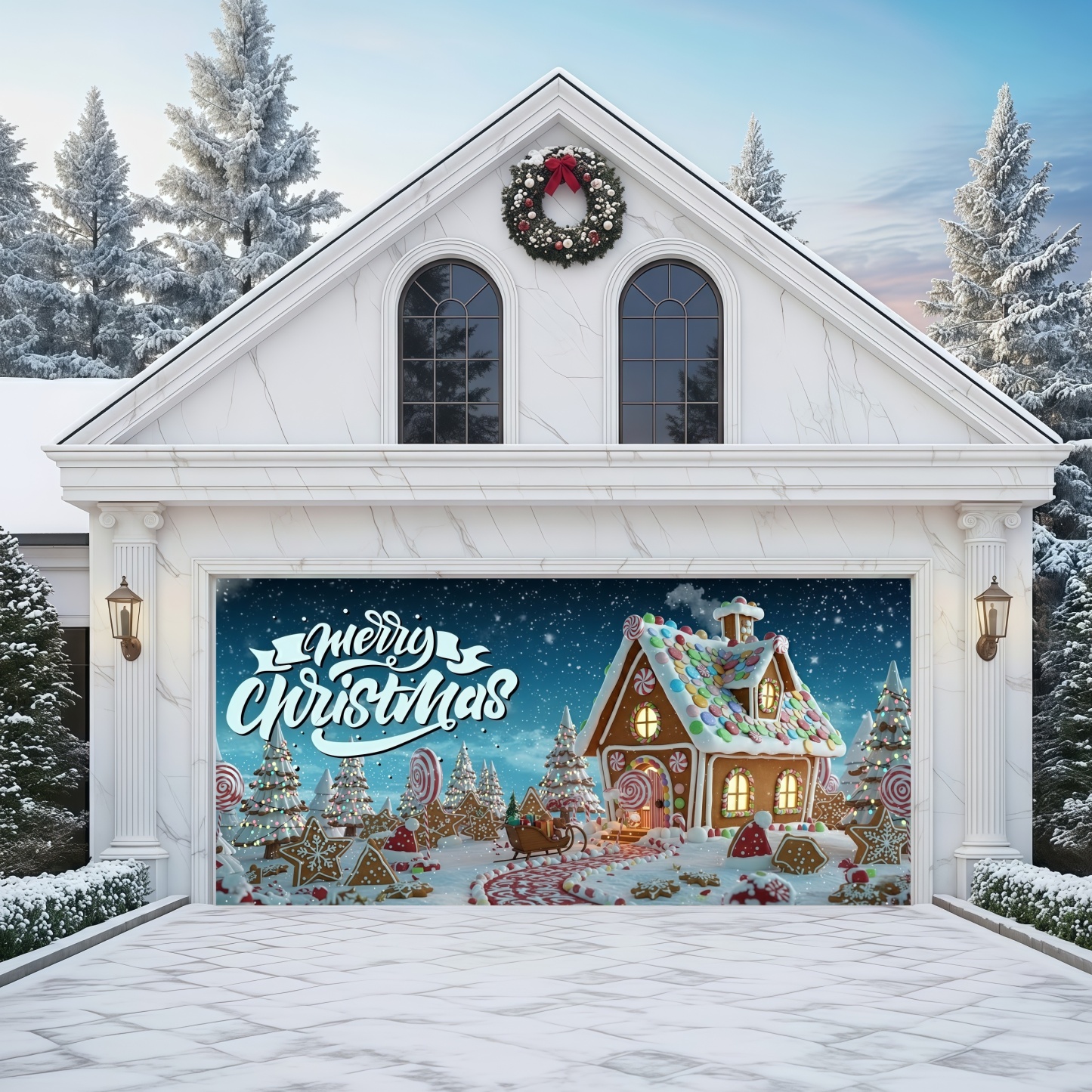 Christmas Wonderland | Christmas Garage Door Cover