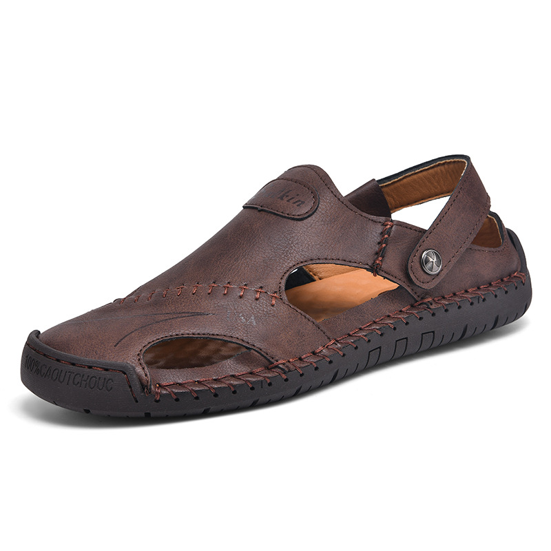 Men's Summer Outdoor Leather Sandals